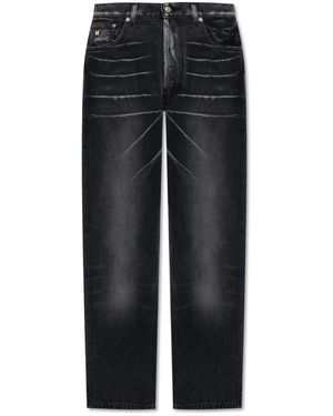Moschino Straight Jeans - Black