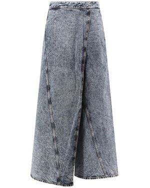 Alaïa Wide Jeans - Grigio