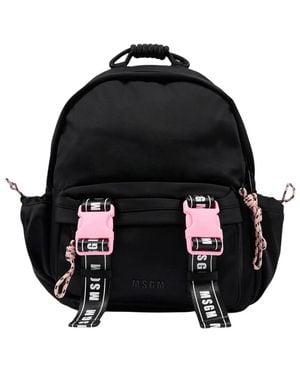 MSGM Backpacks - Negro
