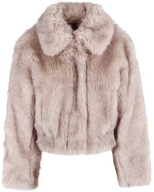 Stand Studio Faux Fur & Shearling Jackets - Neutro