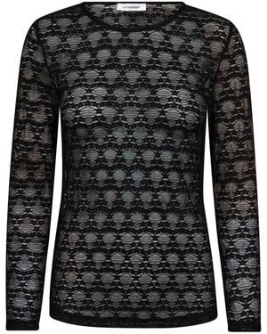co'couture Overhemden ,Zwart ,Tops