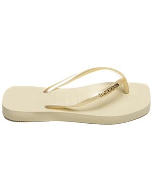 Havaianas Schoenen ,Square Logo Metallic