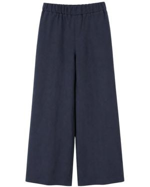 Gran Sasso Cropped Trousers - Azul