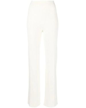Aeron Straight Trousers - White