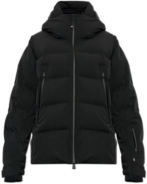 Moncler Jassen ,Zwart ,Polyester Fellberg Donsjack