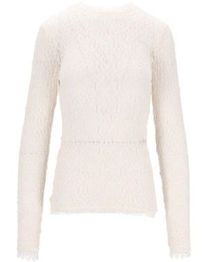 Isabel Marant Brany-Gb Katoenmix Top - Wit