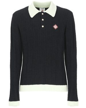 CASABLANCA Polo Shirts - Negro