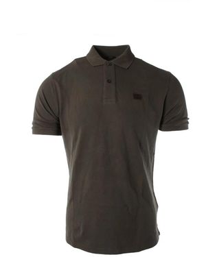 C.P. Company Bruine Polo 100% Katoen - Zwart