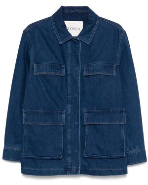 Closed Field Jacket - Blauw