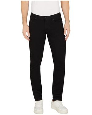 Emporio Armani Slim-Fit Jeans - Negro