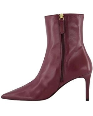 Toral Heeled Boots - Morado