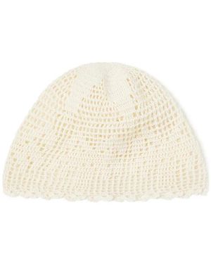 Alanui Accessoires ,Katoen Island's Diary Crochet Hat - Naturel