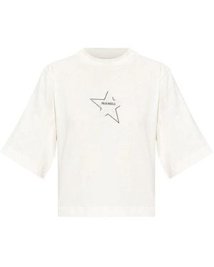 Palm Angels T-Shirts - White