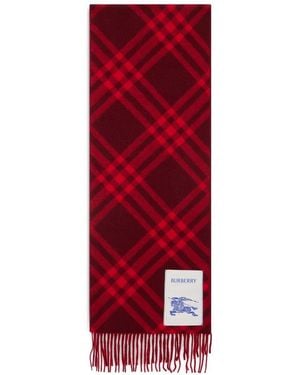 Burberry Winter Scarves - Rosso