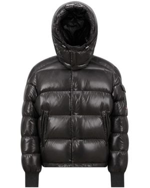 Moncler Maljasset Korte Donsjas - Zwart