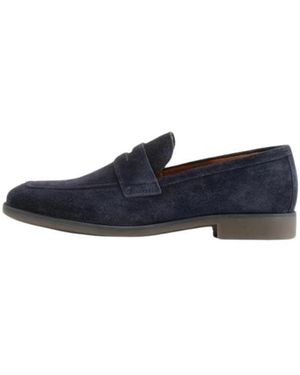 Vagabond Shoemakers Schoenen ,Blauw ,Leer Loafer Mocassins