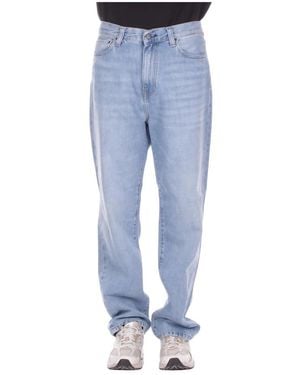 Carhartt Loose-Fit Jeans - Bleu
