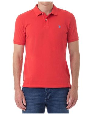 U.S. POLO ASSN. Polo Shirts - Red