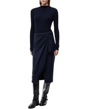 Pinko Midi Jurk - Blauw