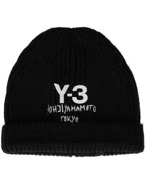 Y-3 Beanies - Noir