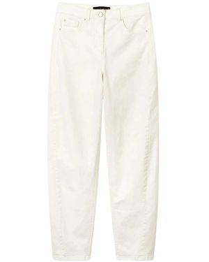 Luisa Cerano Cropped Jeans - Wit