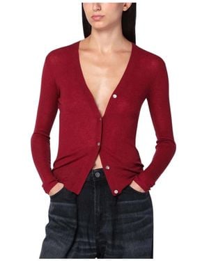 6397 Cardigans - Red