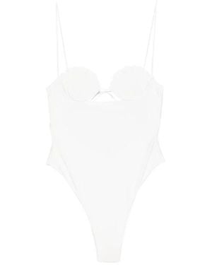 Oséree Bridal Shell Swimsuit - Wit