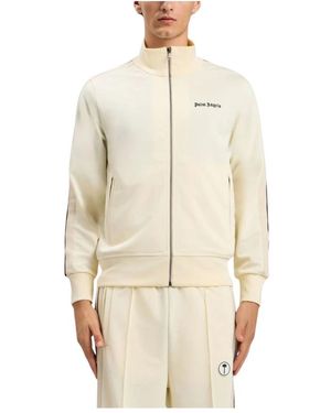 Palm Angels Classic Logo Track Jacket - Naturel