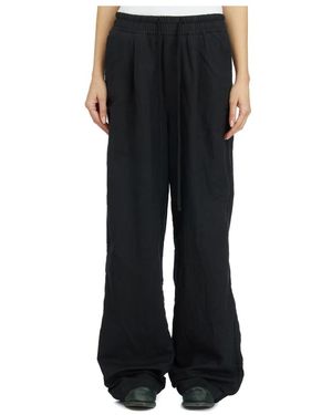 Thom Krom Wide Trousers - Nero