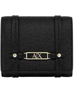 ARMANI EXCHANGE Wallets & Cardholders - Nero