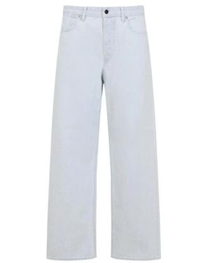 Stone Island J100006 Loose-Fit Jeans - Blauw