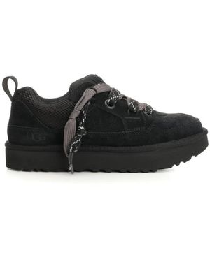 UGG Schoenen ,Zwart ,Polyester Lo Lowmel Sneaker