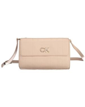 Calvin Klein Cross Body Bags - Natural