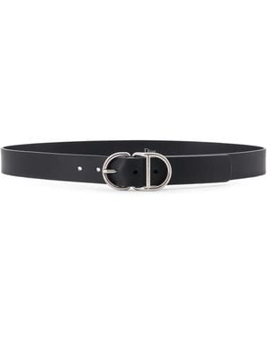 Dior Neuer Gürtel Cd Logo - Schwarz
