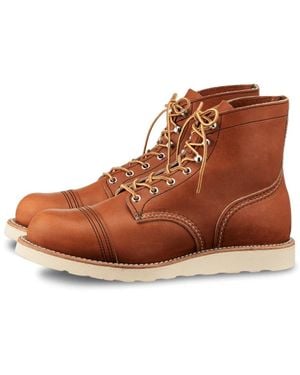 Red Wing Lace-Up Boots - Brown