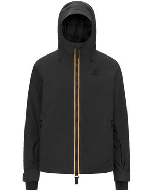 K-Way Winter Jackets - Black
