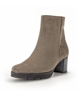 Gabor Heeled Boots - Marron