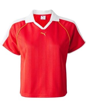 PUMA Polo Shirts - Rosso