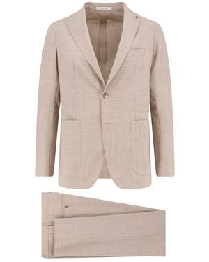Tagliatore Kostuums ,Wol Montecarlo Suit - Naturel