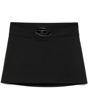 DIESEL Short Skirts - Black