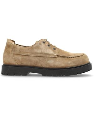 Birkenstock Highwood Moc Lace Low - Natur