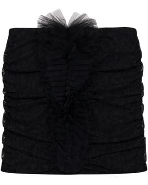 Patrizia Pepe Short Skirts - Black
