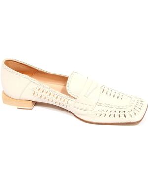 Zinda Loafers - White
