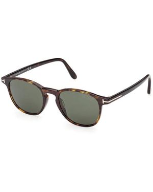 Tom Ford Ft1302 Zonnebrillen - Metallic