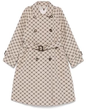 Max Mara Double-Breasted Coats - Neutro