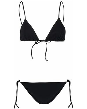 Lido Badmode ,Zwart ,Spandex Zwarte Zelfstrik Bikini