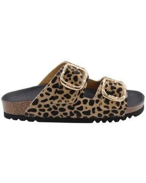 Scholl Sliders - Marrone