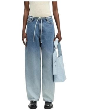 Samsøe & Samsøe Wide Jeans - Blu