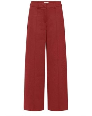 Ichi Wide Trousers - Rosso