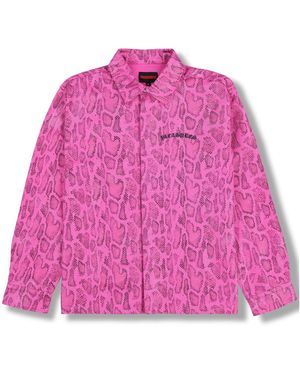 Pleasures Anaconda Overshirt - Roze